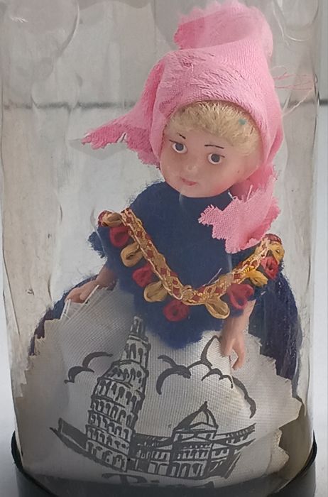 Bonecas Souvenir - Pisa Itália – Anos 60/70 – Embalagem Original