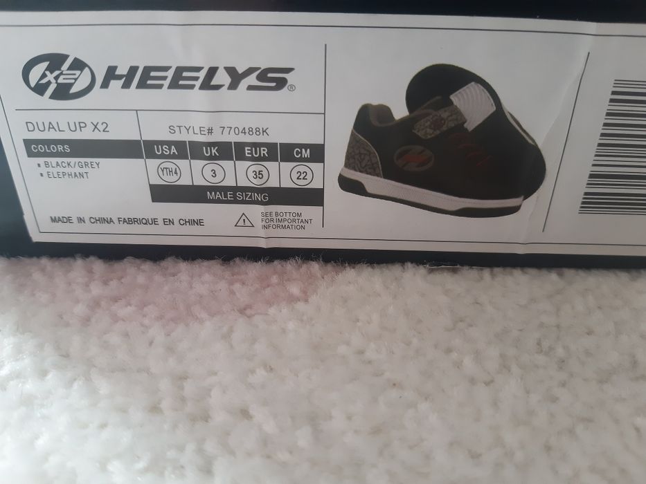 Heelys buty na kółkach 35