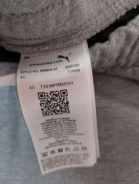 Spodnie dresowe puma rozm M, slim fit