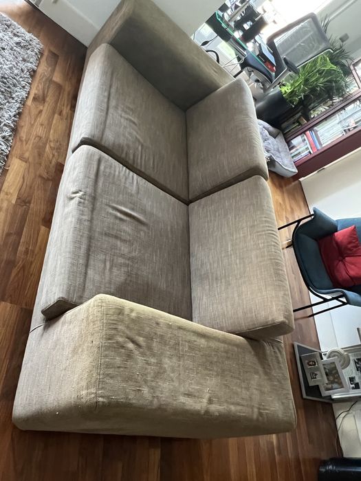 Sofá de 3 lugares usado