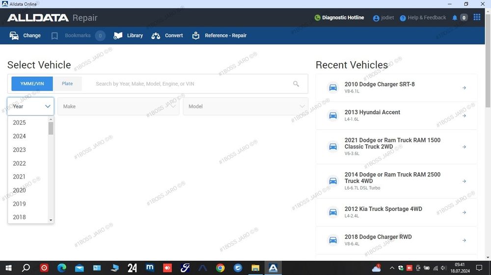 ALLDATA USA Kanada Meksyk i.t.d On-line 365 dni