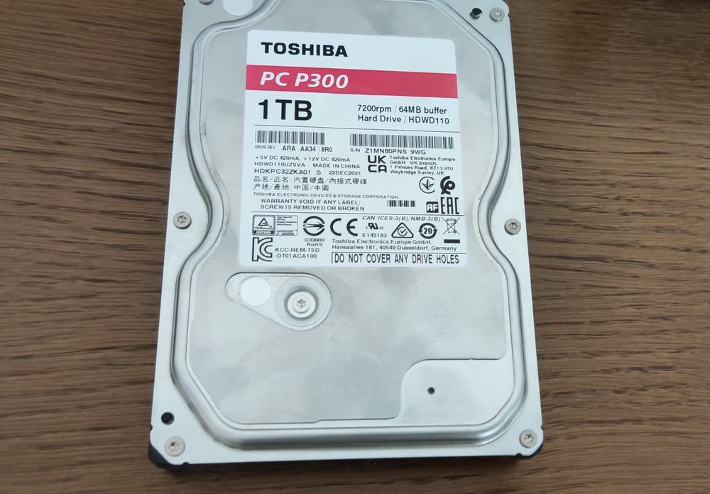 toshiba p300 1tb - купить комплектующие для ПК - Цена на OLX.ua