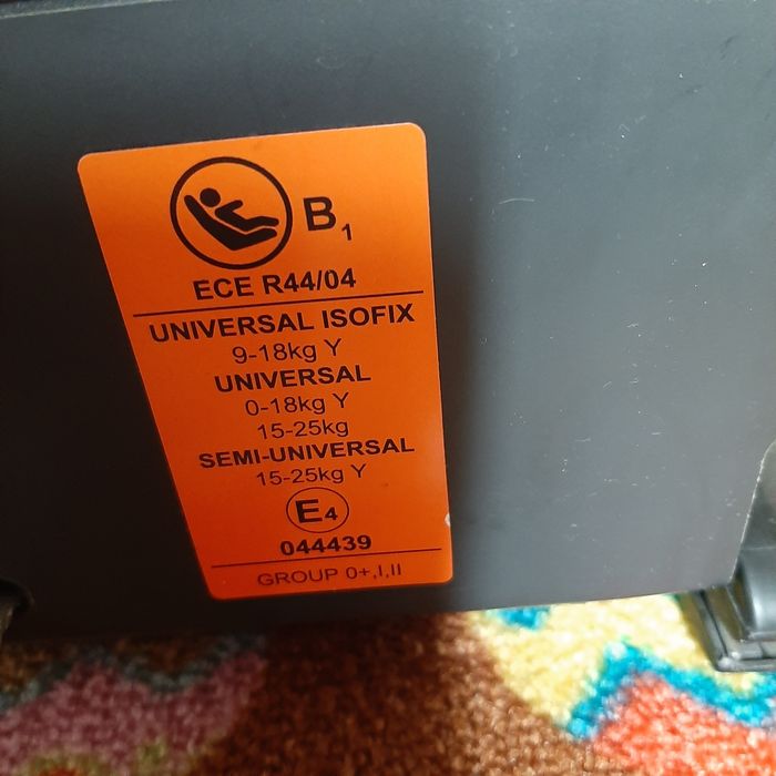 Fotelik coletto z baza isofix