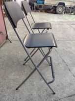 Hoker Ikea czarny drewno-sklejka