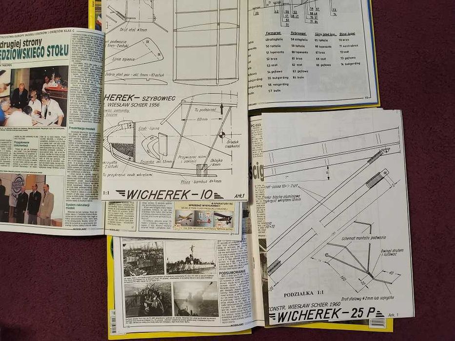 Modelarz miesięcznik rok 2003 komplet 12 numerów