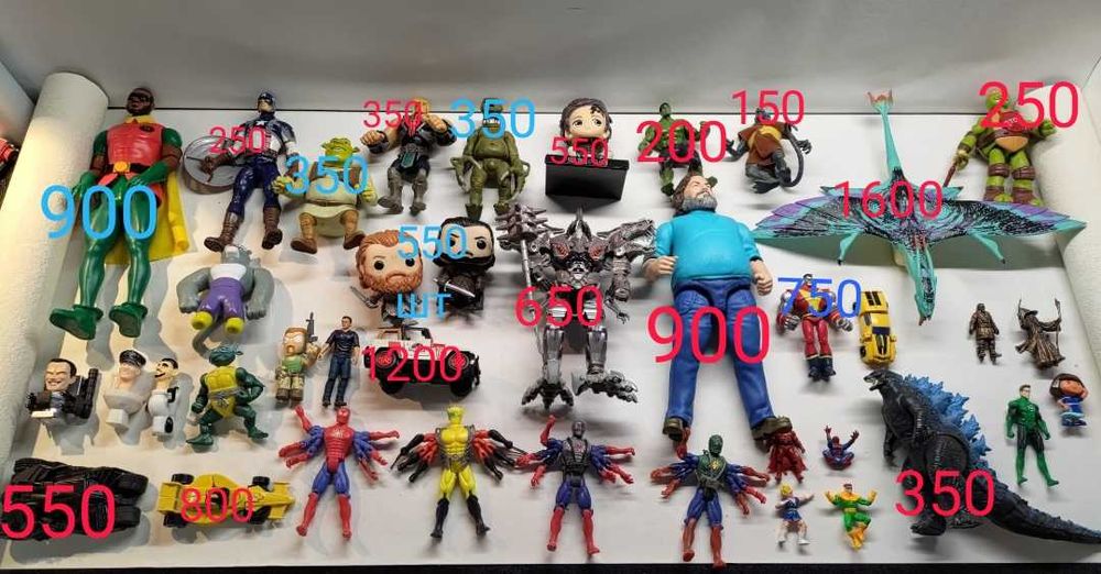 Аватар Бетмен годзила робот гра престолів клинок Шрек людина павук