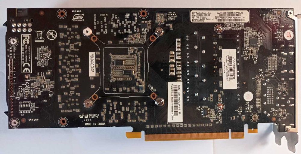 PNY GeForce GTX 1060 3Gb