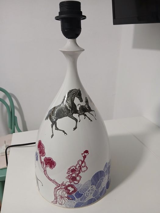 Candeeiro em porcelana para Habitat
