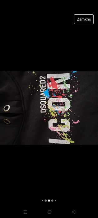 Bluza z Kapturem DSQUARED2
