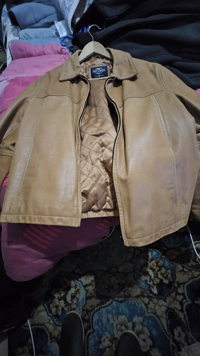 Blusão de cabedal,polar