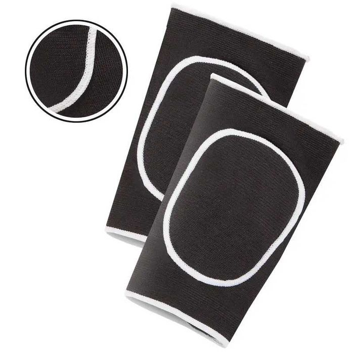 Спортивний наколінник для дітей Zelart BC-0735 2 шт чорний та синій