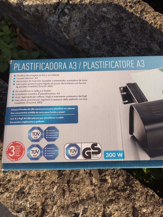 Plastificadora A3 - 0 utilizações