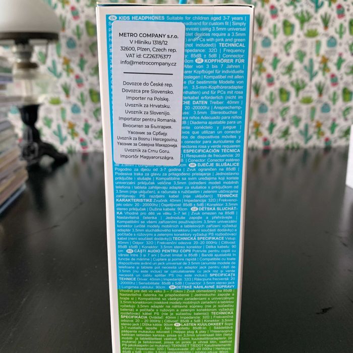 Навушники OTL Peppa Pig Pink Kids для дитини 3-7 років. Нові