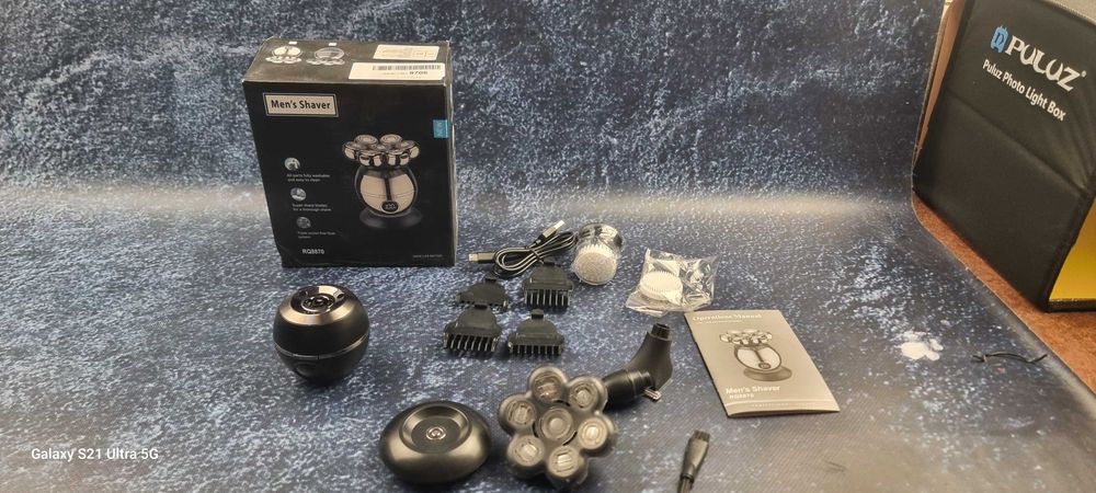 Електробритва 7D для чоловіків 5 в 1 Водонепроникна