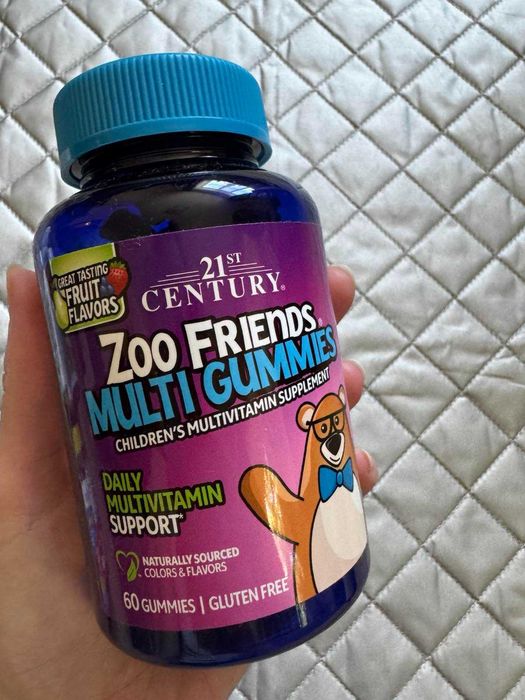 Мультивітаміни омега для дітей California Gold Solaray Kids Smart