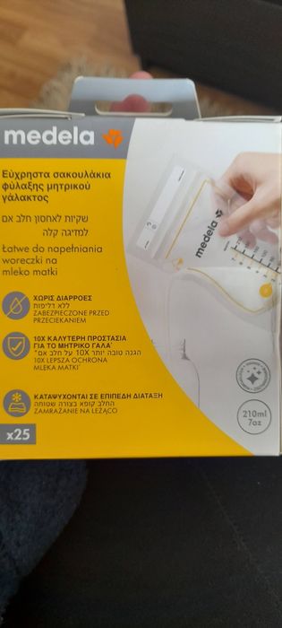 Sacos de congelar leite