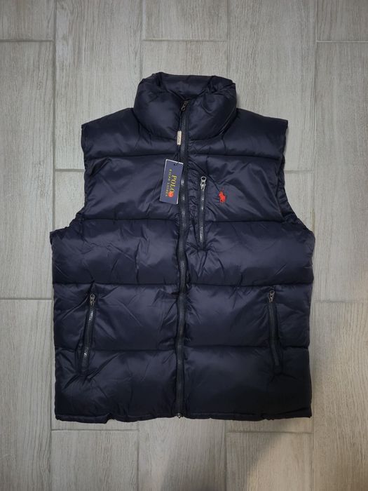 Оригінальний пухова жилетка Polo Ralph Lauren, Жилетка Поло Ральф,