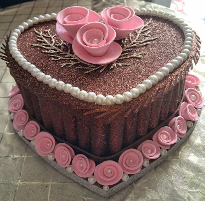 Подарочные коробочки из фоамирана