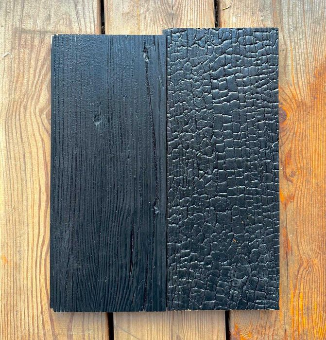 Elewacja palona SHOU SUGI BAN 24X145 rustykalna