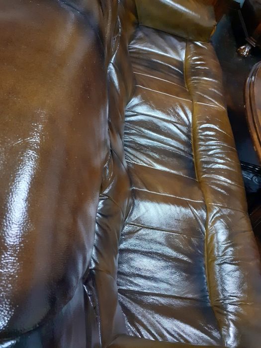 Шкіряний диван на дубі!!!Бельгія!!!