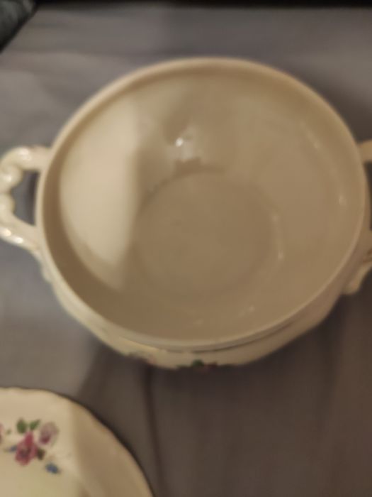 Stara porcelanowa  waza na zupę Tułowice