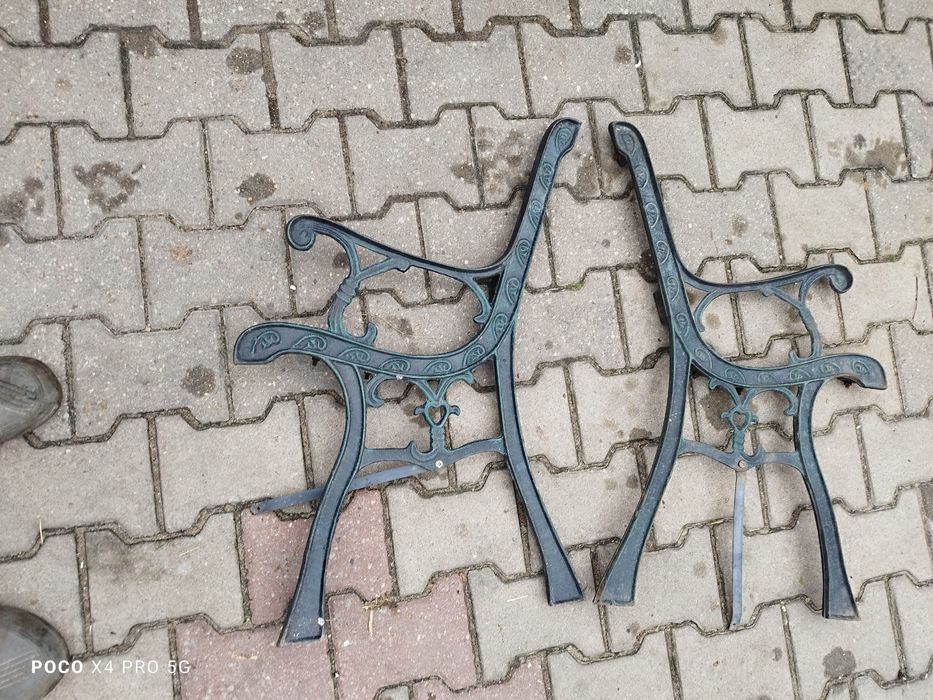 Nogi do ławki ogrodowej