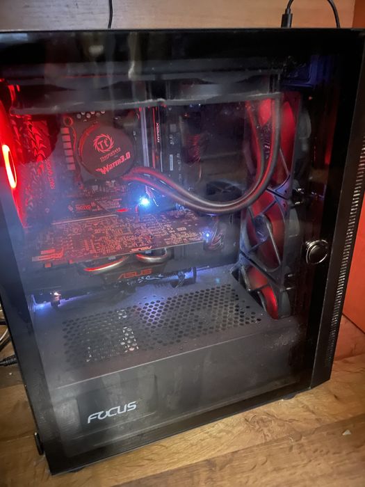 ІГРОВИЙ ПК MSI intel i7 7,800 3,8GHz 16GB RAM HYPERX ASUS GTX 1070 8gb