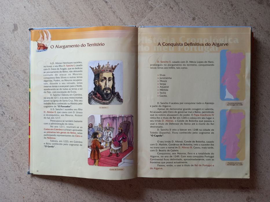 História Cronológica do meu Portugal + Primeira História de Portugal