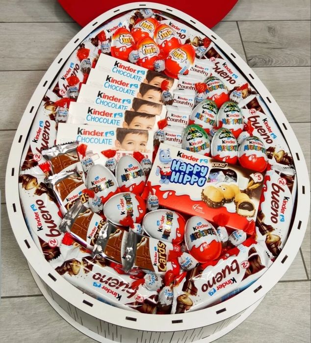 Подарунки на Миколая, подарки, бокси, кіндери, kinder box, для дітей