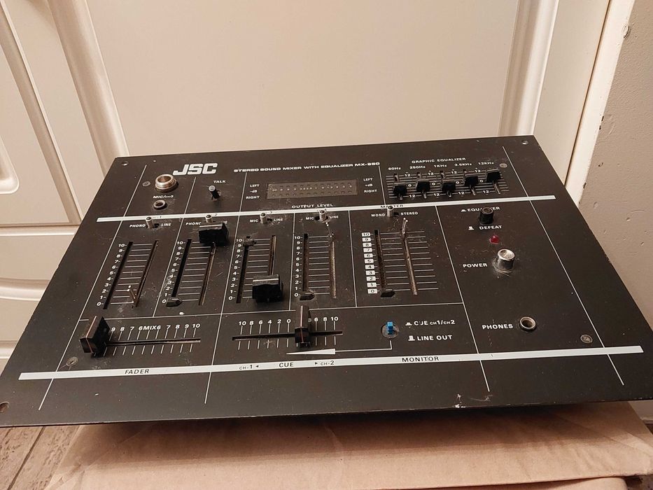 Mikser muzyczny JSC MX-950. Mixer muzyczny z equalizerem.
