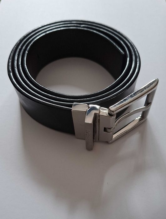 Cinto original CK Calvin Klein Reversível, em pele / couro, com 115cm