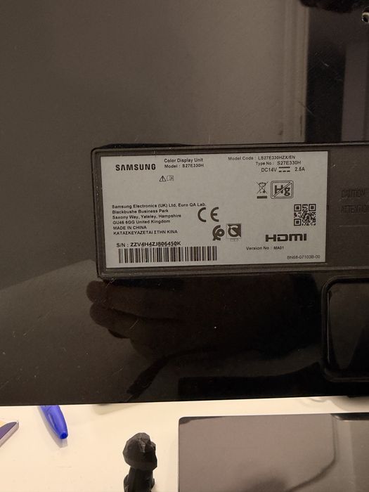Monitor Samsung 27”