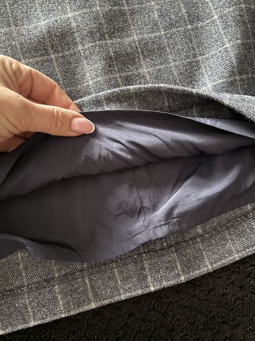 Spódnica damska lekko ocieplana