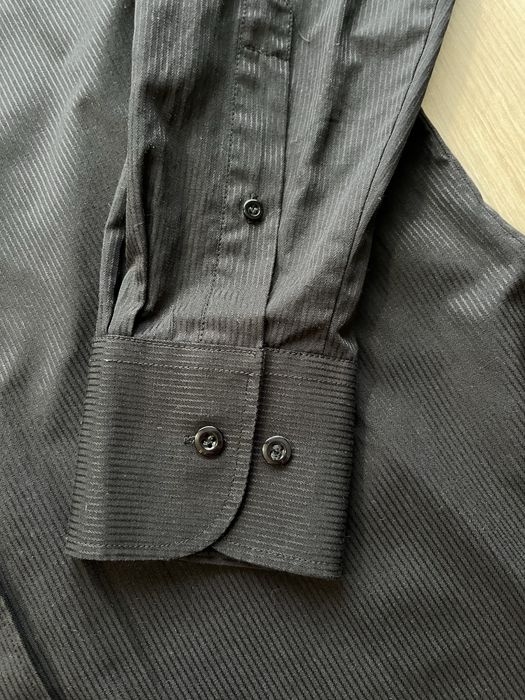 Koszula długi rękaw Recman, czarna.