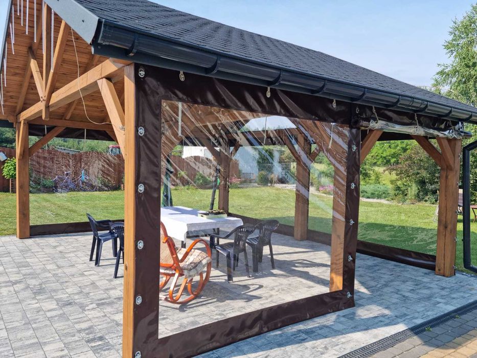 Plandeki na altany i tarasy itp.