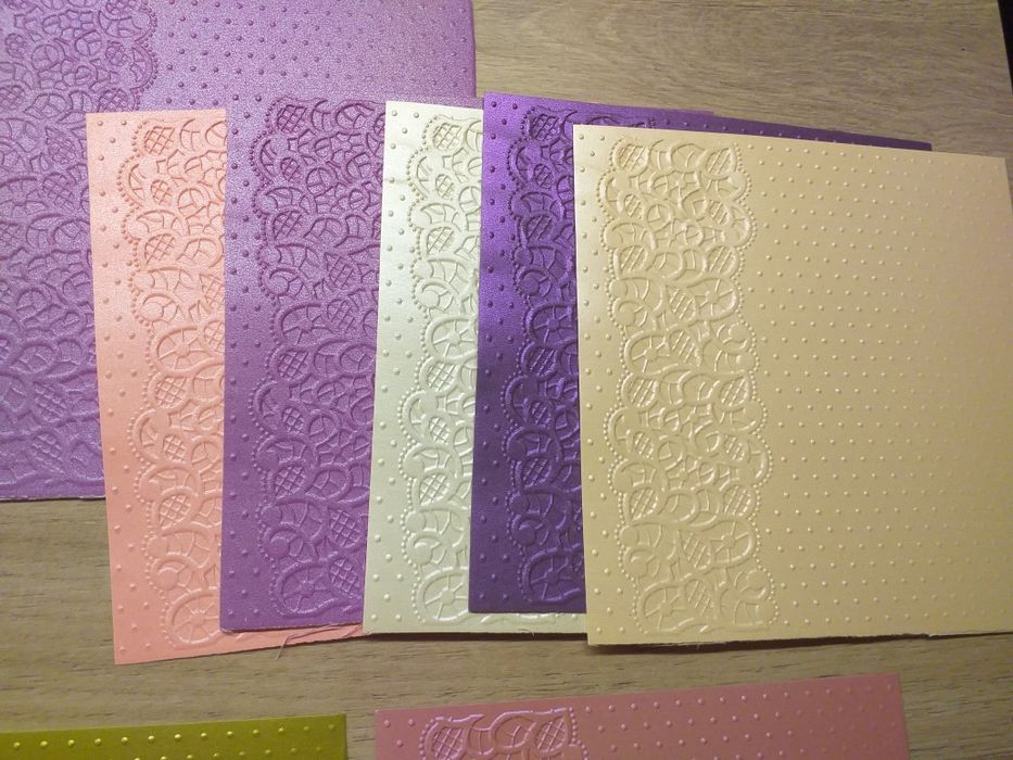 Scrapki scrapbooking śliczny wytłaczany wzór tło