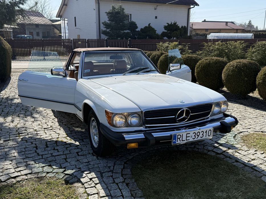 Mercedes sl 450  r 107  zamiana