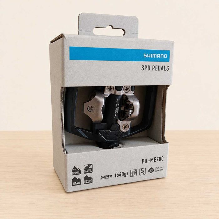 Pedais Shimano PD-ME700 SPD Preto 1 Par