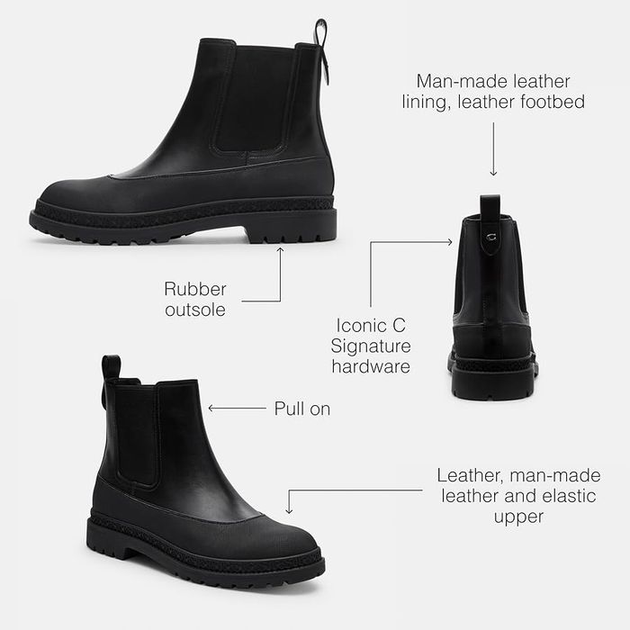 Черевики челсі Coach Mens Boots Carver