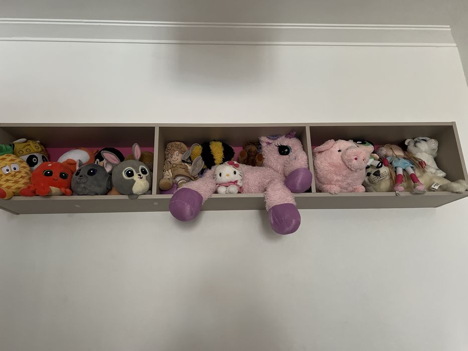 Cama dupla solteiro + comoda + prateleira