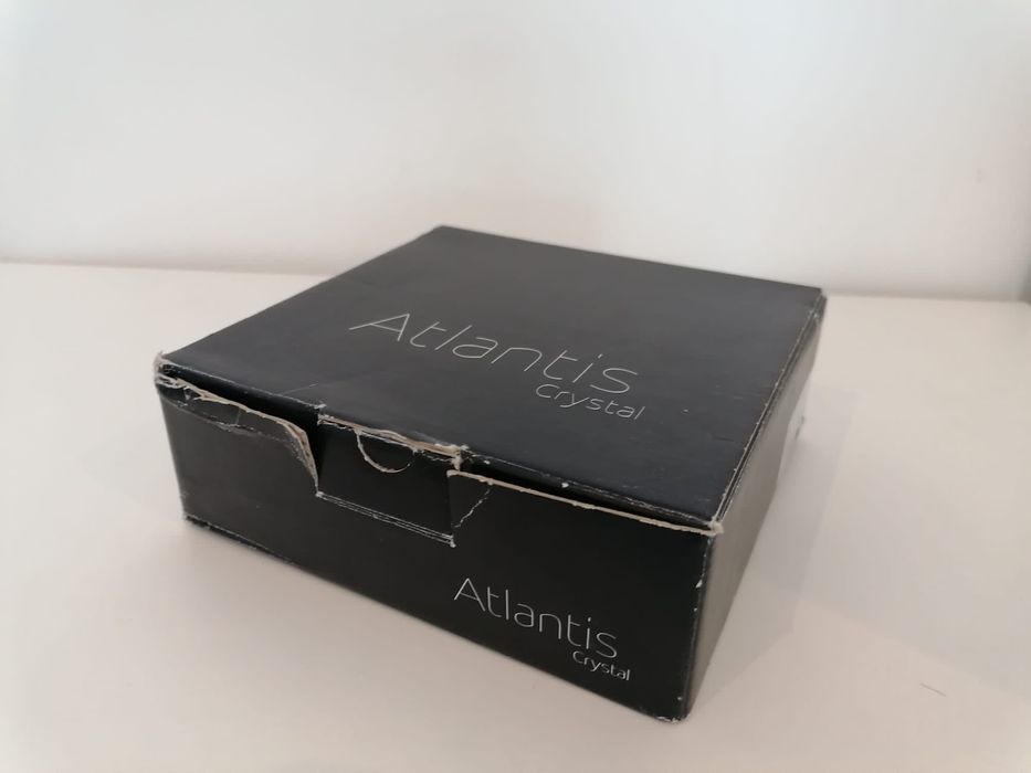 Taça coração cristal Atlantis novo