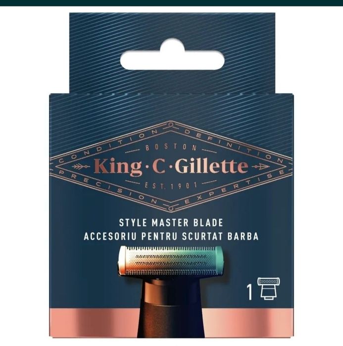 King C. Gillette Style Master 4-kierunkowe ostrze  maszynki do golenia