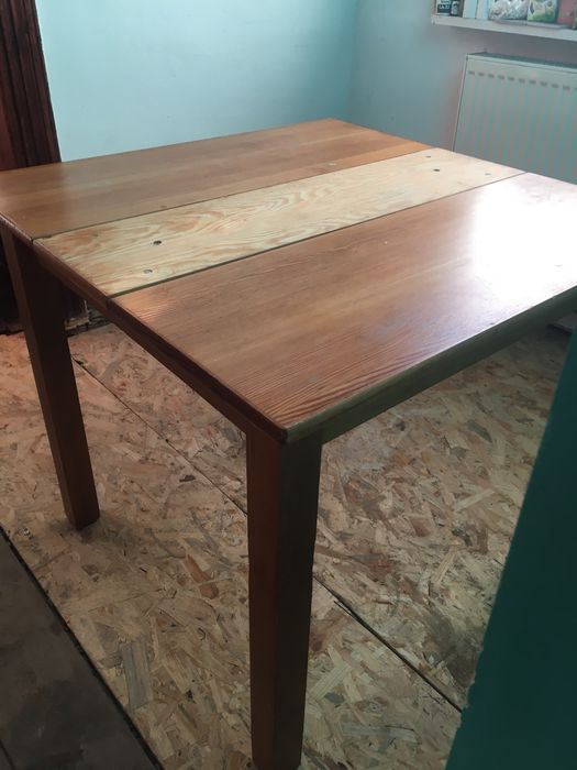 Stolik drewniany 80x80x72 cm