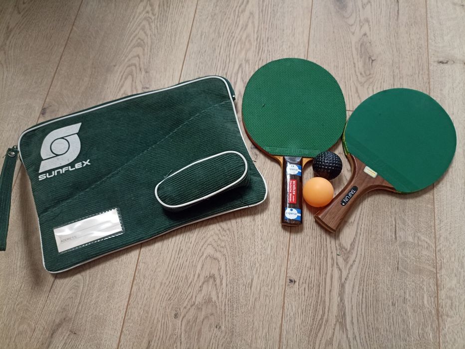 Zestaw tenis stołowy ping pong Butterfly Andro Tibhar Joola Donic