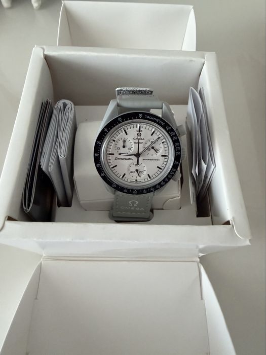 Relógio Swatch Omega Moonswatch Mission to Mercury