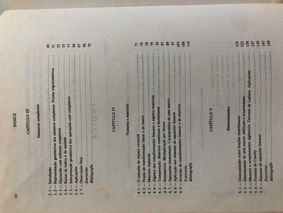 Livro "Introdução à Álgebra Linear e Geometria Analítica", Dias Agudo
