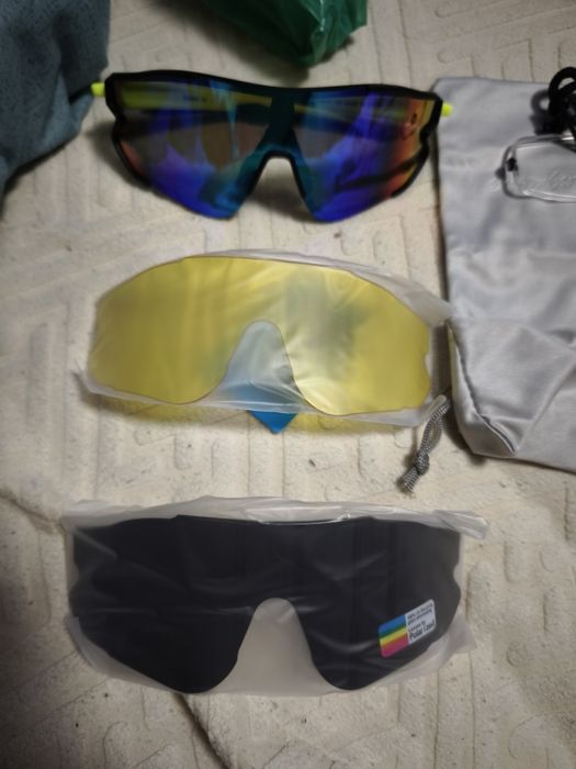 Óculos de sol de desporto coloridos para ciclismo
