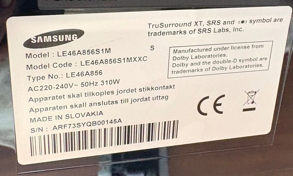 LCD SAMSUNG 46 POLEGADAS444909713706209282