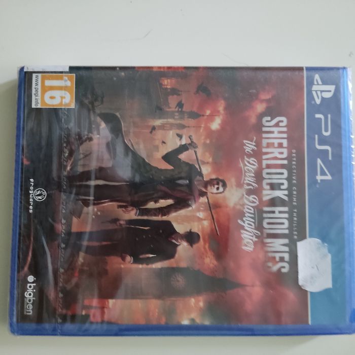Sherlock Holmes the devil's daughter NOWA PS4