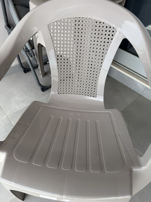 Cadeiras de exterior/plastico